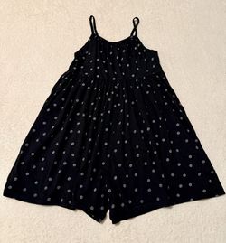 Girl’s Printed Knit Shortall 