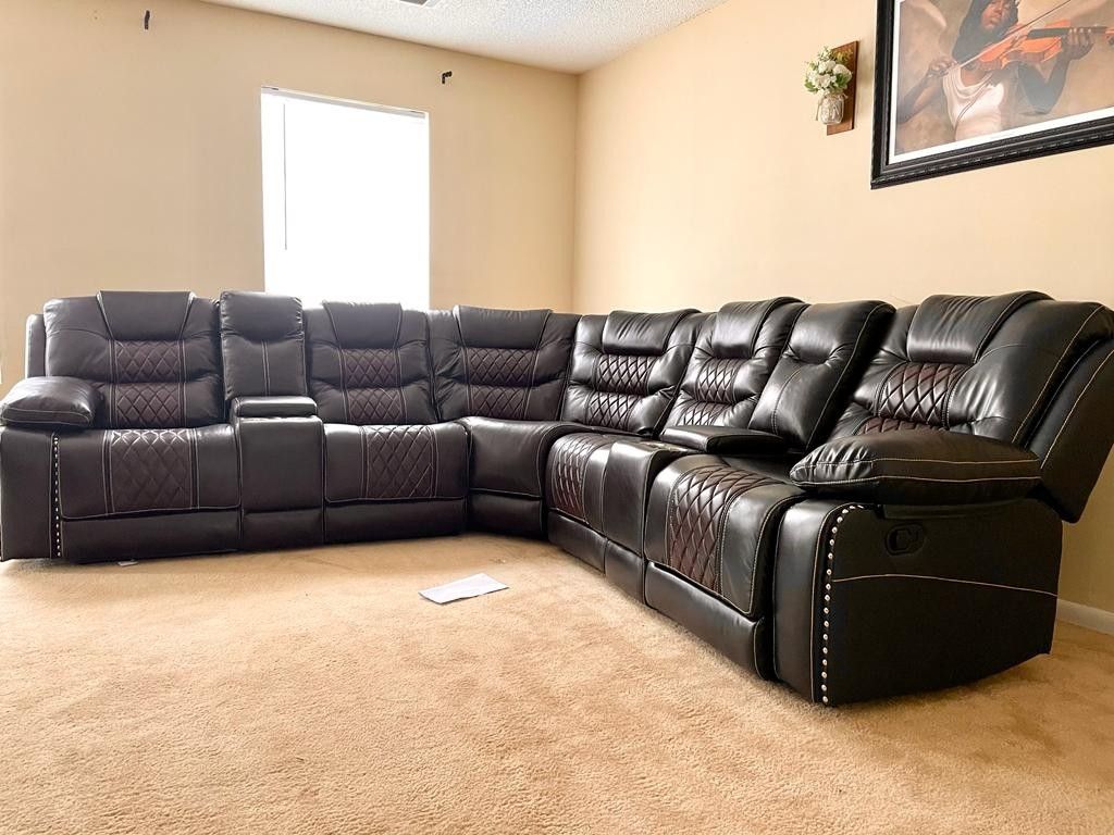 BRAND NEW OVERSIZED GIGANTIC RECLINER SECTIONAL! DELIVERY π AVAILABLE!!