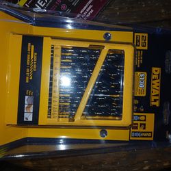 29 piece black and gold drill set