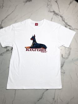 Icecream Doberman T-Shirt Size L