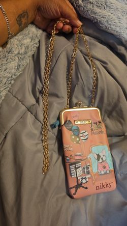 Nikky Small Crossbody Bag with Chain Strap