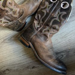 Women’s Leather Boots Resistant Oil Size 6.5 