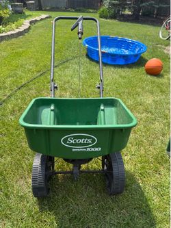 Scott’s seed spreader