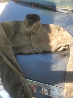 Cowhide Cape welding vest