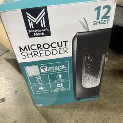 Member's Mark 12-Sheet Micro-Cut Shredder