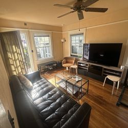 !!!MUST GO!!! Sofa, TV w/ Unit, Coffee table, Side Chair, Shoe Bench And More.