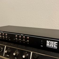 KHE 4-AMPS & 4-CABs Switching System , Rack Mount For Guitar Rig Studio Or Live