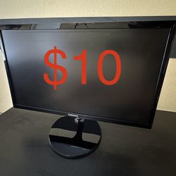Samsung Computer Monitor - 21.5” - $10
