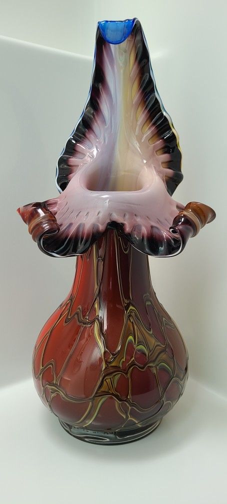 Essie Zareh Hand Blown Glass Vase