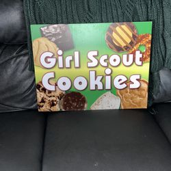 Girl scouts Cookie Poster