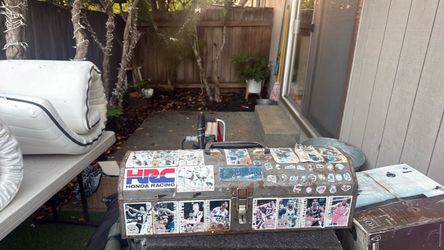 A craftsman tool storage box
