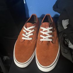 orange globe shoes size 10 men