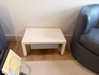White Small Side Table