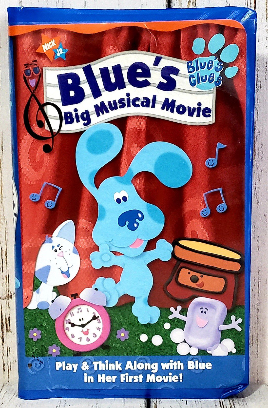 Blues Clues Blues Big Musical Movie VHS (2000, Nick Jr., Clamshell Case)