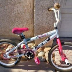 Pink And White 18" Kid Bikes $40ea Firm Others. Take A Look  