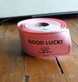 Raffle tickets