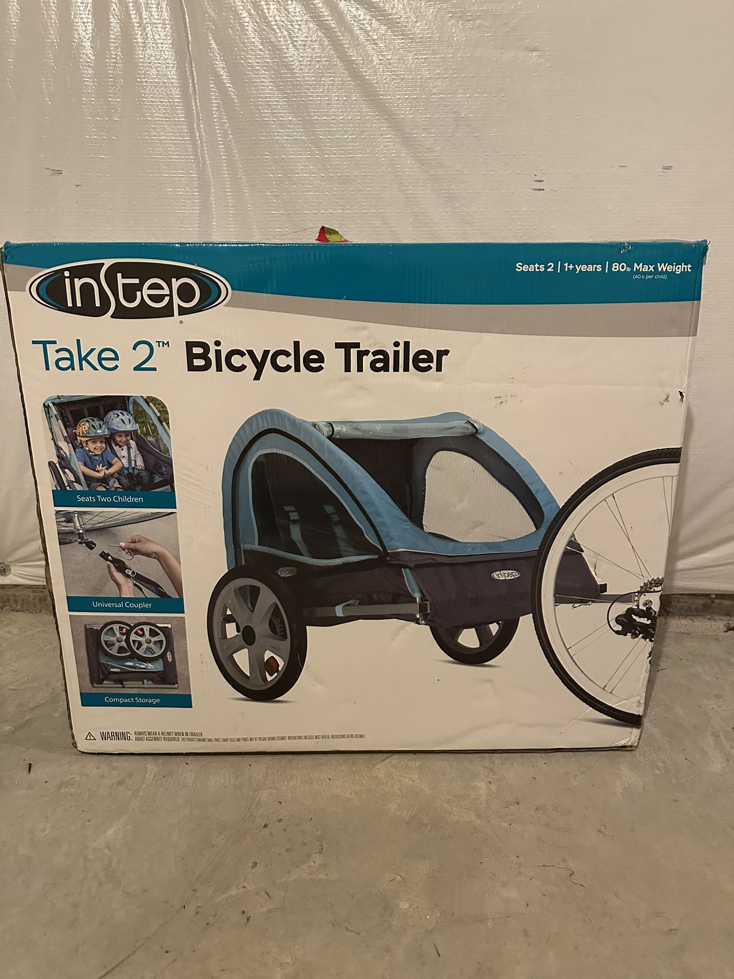 Instep Take 2 Bicycle Trailer