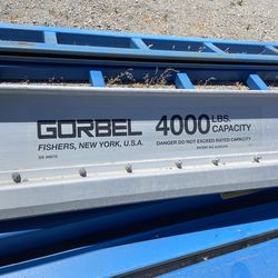 Gorbel 4000 lb industrial gantry crane