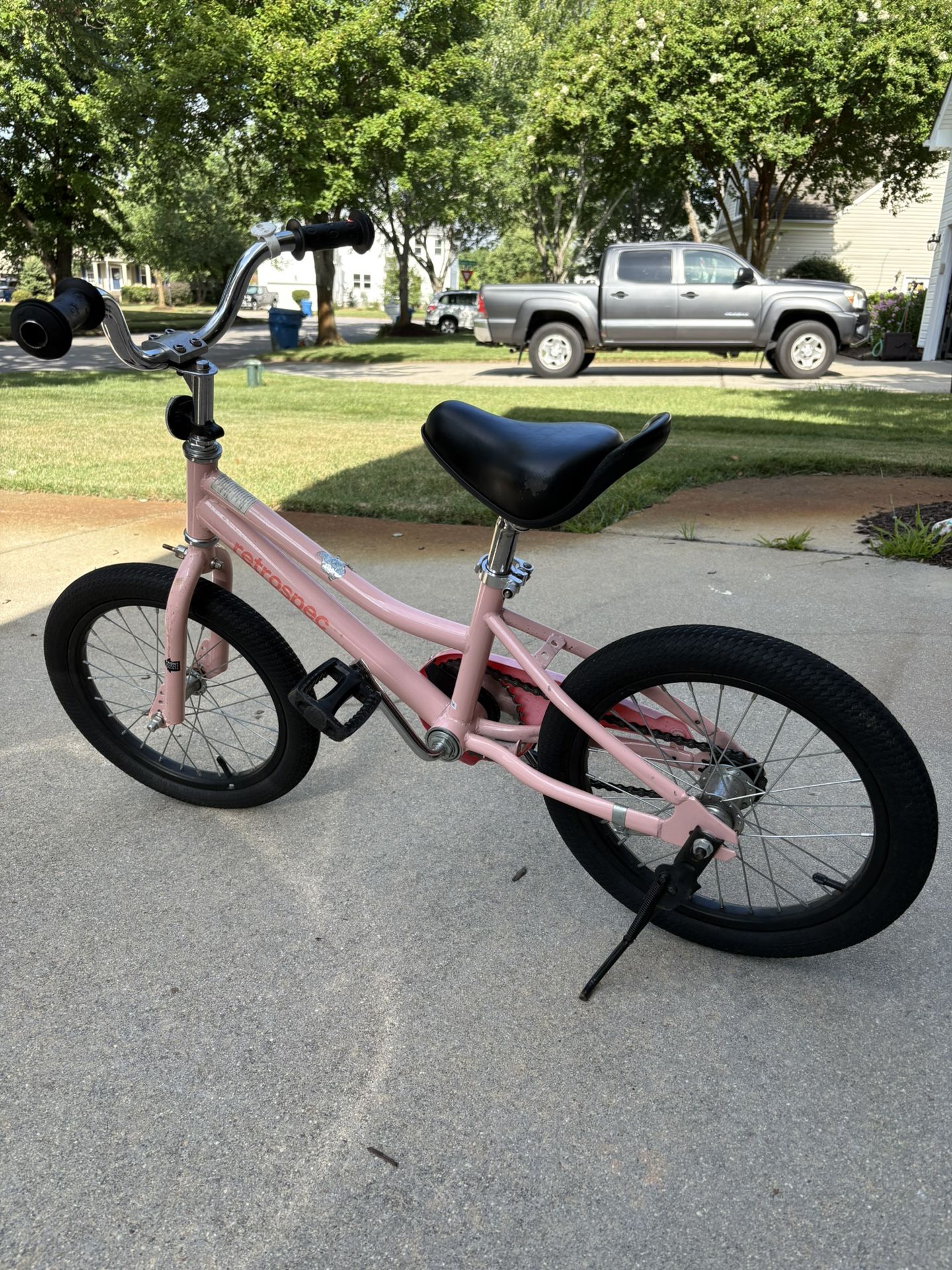 16in Kids Bike - Pink