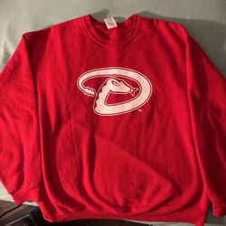 Bright Red Diamondbacks Sweatshirt