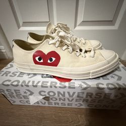 Comme Des Garçon Play Converse Size 11