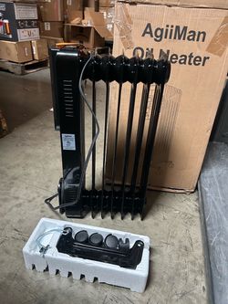 1,500W Digital Oil Filled Heater, 150 sq. ft.