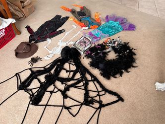 Halloween Costume & Decoration Bundle Lot