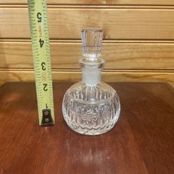 Vintage Glass Waterford Perfume Bottle