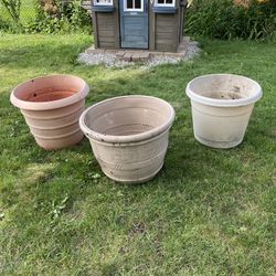 Plastic Big Planters