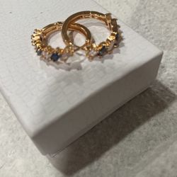 Bonitas Argollas Oro Laminado 