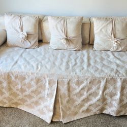Elegant single sofa bed couch