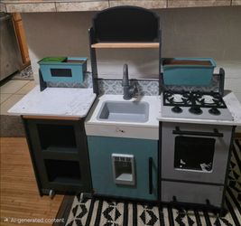 KidKraft Garden Gourmet Wooden Play Kitchen