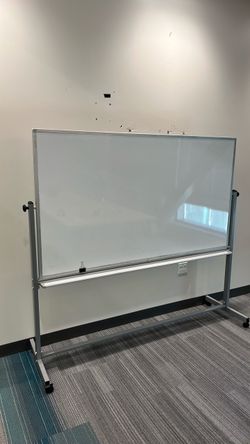 Rolling whiteboard- large