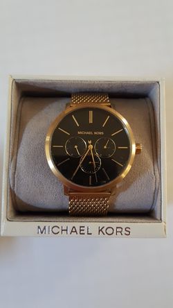 Michael Kors Men's Blake Multifunction Gold Tone Stainless Steel Watch
