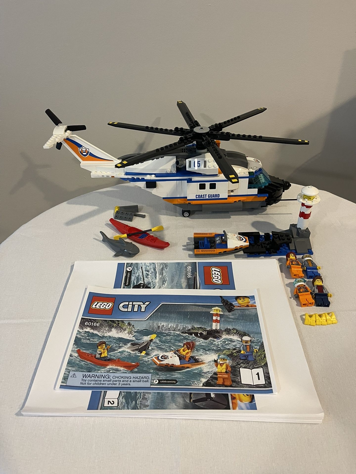 Lego City Heavy Duty Rescue Helicopter 60166