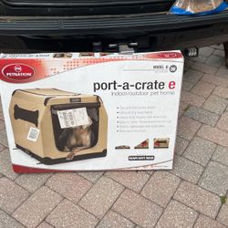 Porta crate for pets up to 70 pounds