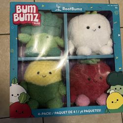 Vegetable Plushies 