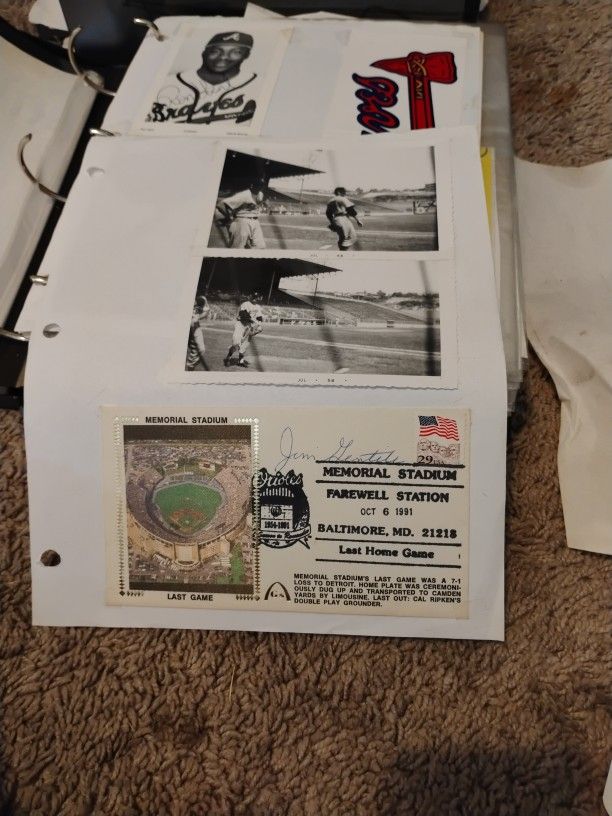 Jim Gentile Memorial Stadium Memorbilia