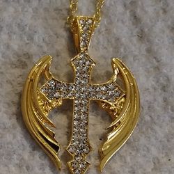 Cross With Wings