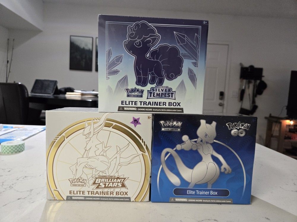 Pokemon Cards: Sealed ETB's