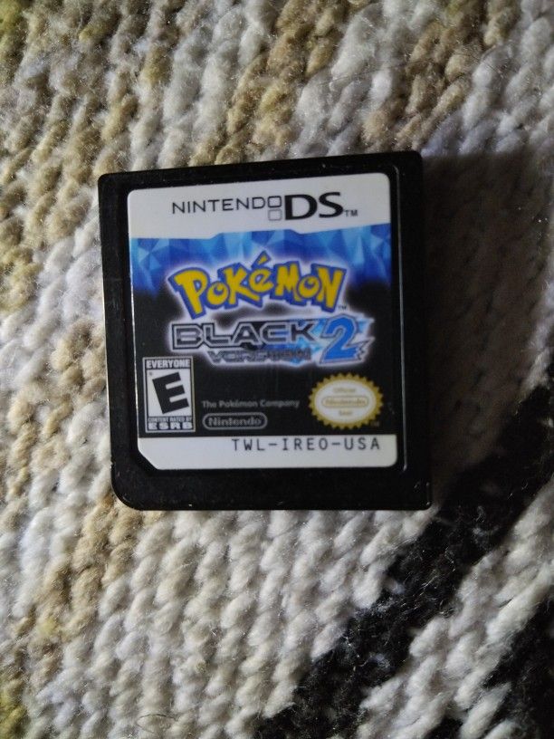 Pokemon Black 2 DS Game