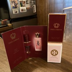 Women's Dolce & Gabbana and Tori Burch Travel Perfumes