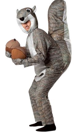 Adult Halloween Costume - Blow Up Squirrel Animal Scary Rabid Men’s Women’s Inflatable Decor Fall