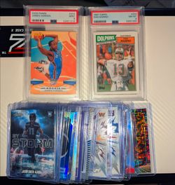 Football & Basketball Lot (Slabs, Rookies, Serial #s)