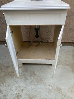 Bathroom sink and vanity