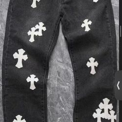 chrome hearts jeans size 32