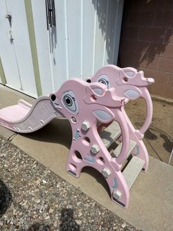 Toddler Slide with Climber