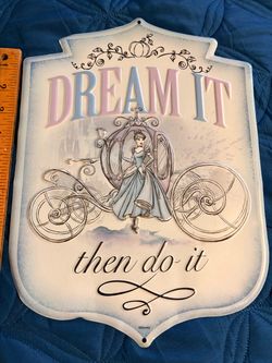 Metal Sign. Cinderella