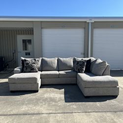 Gray Sectional Couch
