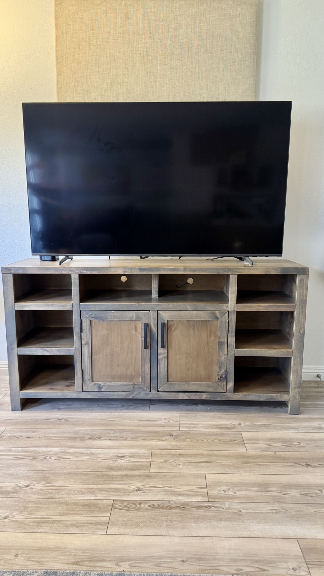 Wood TV Stand